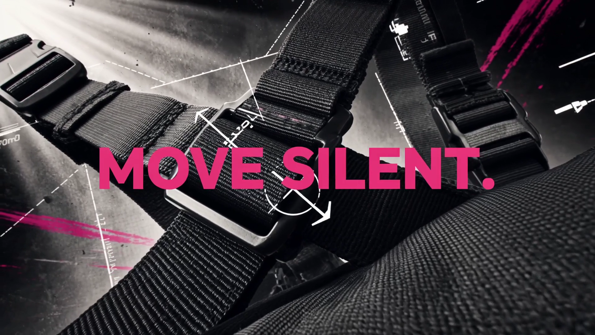 Cinetic X backpack product film still